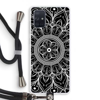 Roses Are Red: Samsung Galaxy A71 Transparant Hoesje met koord
