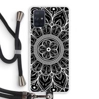 Roses Are Red: Samsung Galaxy A71 Transparant Hoesje met koord