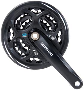 Shimano Crankstel altus m311 7/8v 22/32/42t -5mm verdiept