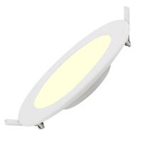 LED Downlight Slim Pro Rond 16W. Warm Wit 3000K. Mat Wit. Ø170mm