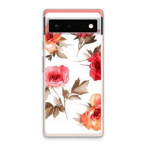 Roosjes: Google Pixel 6 Transparant Hoesje