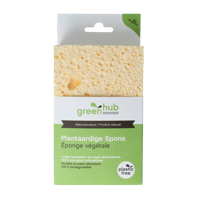 Spons plantaardig 14x9x3,5cm 1 Stuks