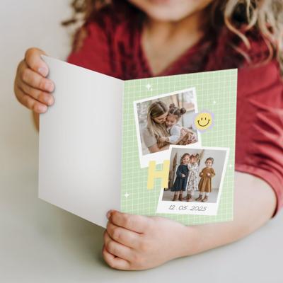 Communiekaart met foto Communiekaart met foto