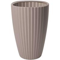 Bloempot - Garden ID - Fancy - 40 x 58 cm - Voor tuin, balkon of interieur - Taupe