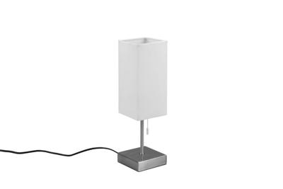 Trio SchemerlampjeOle wit met RVS - R51061007
