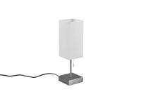 Trio SchemerlampjeOle wit met RVS - R51061007