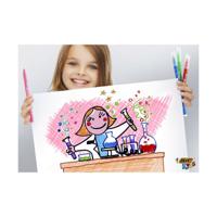 Gekleurde was Plastidecor Kids Doos Multicolour