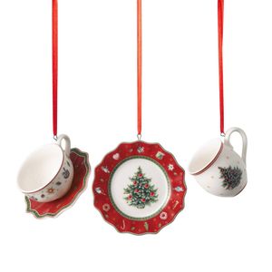 Villeroy & Boch Toy's Delight Decoration Ontbijtset rood, 3 delig