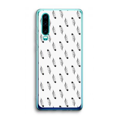 Pluimen: Huawei P30 Transparant Hoesje