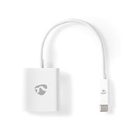USB Type-C Adapter Cable | Type-C Male - HDMI Female | 0.2 m | White - thumbnail
