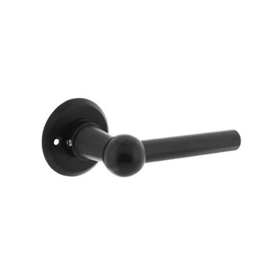 Intersteel DeurklinkBol rond rozet zwart - 0023.044602