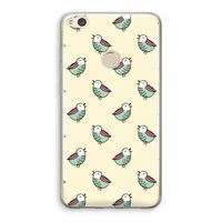 Vogeltjes: Huawei Ascend P8 Lite (2017) Transparant Hoesje