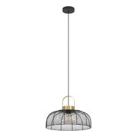 Eglo Draadlamp Roundham Ø 45cm - zwart met goud 43964