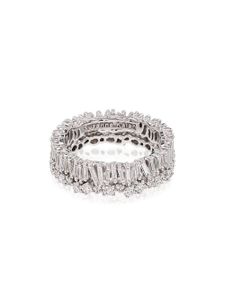 Suzanne Kalan bague en or blanc 18ct ornée de diamants - Argent