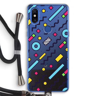 8-bit N°8: Xiaomi Mi Mix 3 Transparant Hoesje met koord
