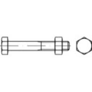 TOOLCRAFT 109909 Zeskantbout M5 40 mm Buitenzeskant DIN 601 Staal Galvanisch verzinkt 200 stuk(s)