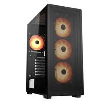 ATX Semi-toren doos Cougar Caja Miditorre MX220 Rgb Zwart
