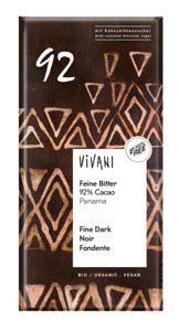 Vivani Chocolade puur delicaat 92% Panama bio