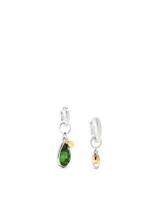 Mounser boucles d'oreilles pendantes Peat - Argent