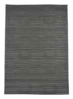 LABEL51 Vloerkleed 'Luxy' Wol, 160 x 230cm, kleur Antraciet