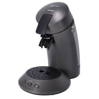 Philips senseo koffiepadmachine csa210/50 original plus donkergrijs