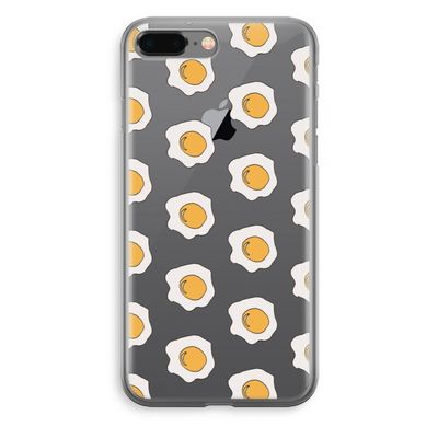 Bacon to my eggs #1: iPhone 8 Plus Transparant Hoesje