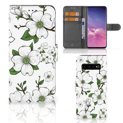 Samsung Galaxy S10 Hoesje Dogwood Flowers Samsung Galaxy S10 Hoesje Dogwood Flowers