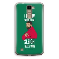 Sleigh Bells Ring: LG K10 (2016) Transparant Hoesje