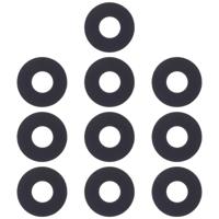 10 stuks Back Camera lenscover voor Xiaomi Redmi Note 4 / Redmi Note 4 X / Redmi 4 / Redmi Pro