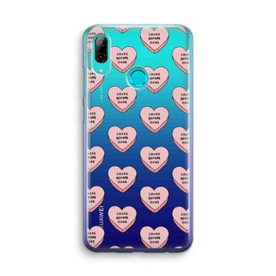 Chicks before dicks: Huawei P Smart (2019) Transparant Hoesje