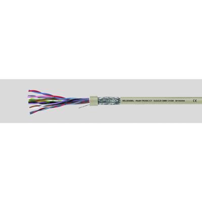 Helukabel 17001-500 Datakabel LiYCY 2 x 2 x 0.5 mm² Grijs 500 m