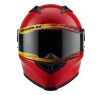 Viziernaam en nummer motor sticker