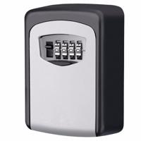 Veiligheid Home duurzame opbergdoos sleutel Hider 4-cijferige beveiliging geheime code Lock muur gemonteerde combinatie wachtwoord sleutels vak