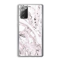 Mengelmoes: Samsung Galaxy Note 20 / Note 20 5G Transparant Hoesje