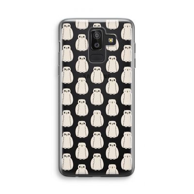 Uilen: Samsung Galaxy J8 (2018) Transparant Hoesje