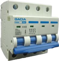 GACIA installatieautomaat M80/PB8H-4B63 4p B63 10kA