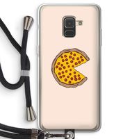 You Complete Me #2: Samsung Galaxy A8 (2018) Transparant Hoesje met koord