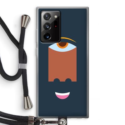 Mono M: Samsung Galaxy Note 20 Ultra / Note 20 Ultra 5G Transparant Hoesje met koord
