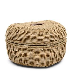 Riviera Maison - Rustic Rattan Heart Storage Basket - Naturel