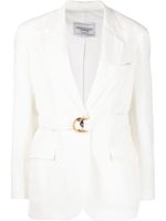 Forte Dei Marmi Couture blazer à taille ceinturée - Blanc