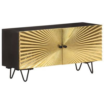Tv-meubel 90x30x45 cm massief mangohout