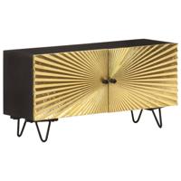 Tv-meubel 90x30x45 cm massief mangohout