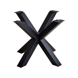 Stalen matrix zwart spinpoot 100 bij 100 cm en hoogte 75 cm (6 x 6 cm)