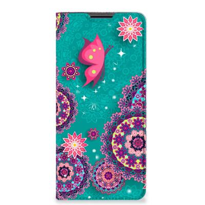 Motorola Edge 30 Pro | Bookcase | Cirkels en Vlinders