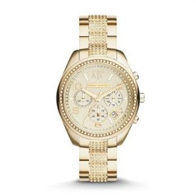 Horlogeband Armani Exchange AX5516 Staal Doublé 18mm