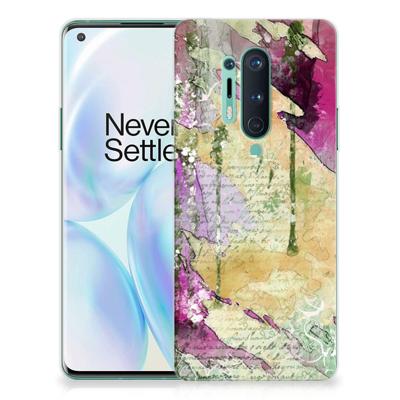 Smartphone hoesje OnePlus 8 Pro Letter Painting Smartphone hoesje OnePlus 8 Pro Letter Painting
