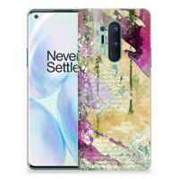 Smartphone hoesje OnePlus 8 Pro Letter Painting