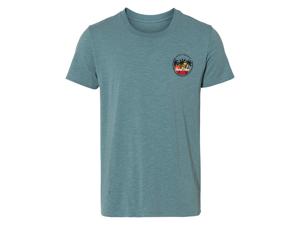 Heren T-shirt (XL (56/58), Blauw)