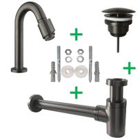 Wiesbaden Caral Victoria Fonteinkraanset Gunmetal