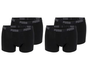 4-pack zwarte boxershorts Puma-XL